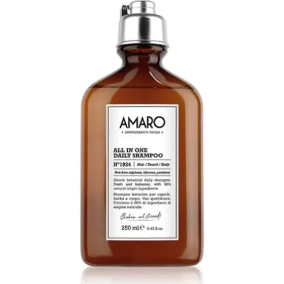 Farmavita Amaro All In One Shampoo Quotidiano Capelli Barba Corpo 250ml