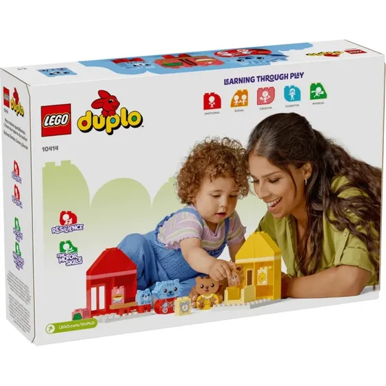 LEGO DUPLO 10414 Routine Quotidiane: Pasti e Sonno