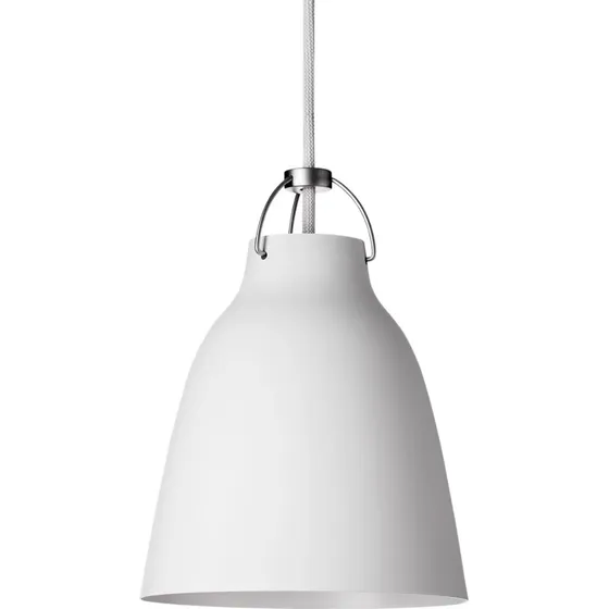 FRITZ HANSEN Caravaggio P1 Lampada a sospensione Bianco opaco