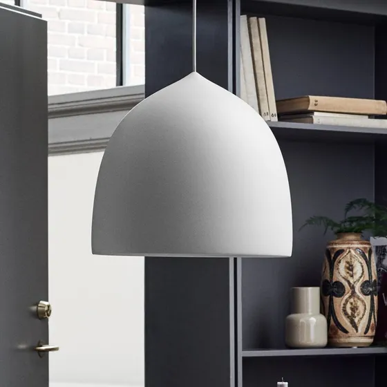 Fritz Hansen Suspence P2 Lampada a Sospensione Grigio Chiaro
