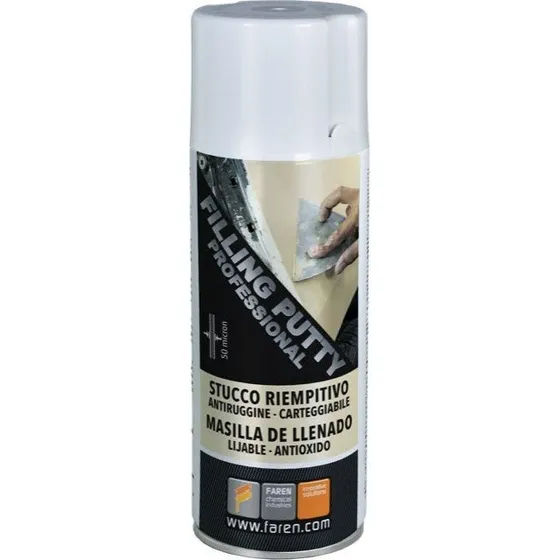 Faren Filling Putty Stucco Riempitivo 400 ml Bianco Opaco