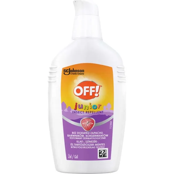 OFF! Junior Gel Antizanzare con Icaridina, 100 ml