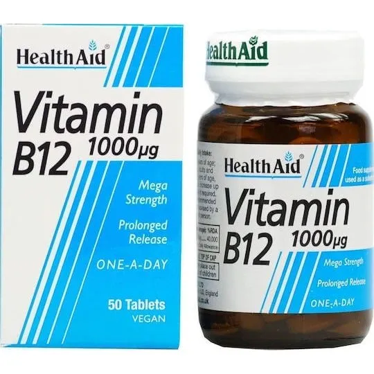 Health Aid Vitamina B12 1000mcg - 50 Compresse