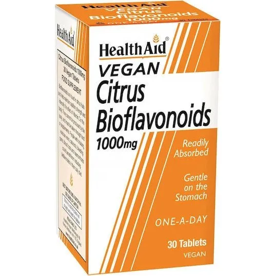 Health Aid Citrus Bioflavonoids 1000mg - 30 Capsule Vegan