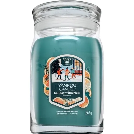 Yankee Candle Winterfest Candela Profumata Signature 567g