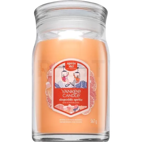 Yankee Candle Slopeside Spritz 567g Candela Profumata Signature