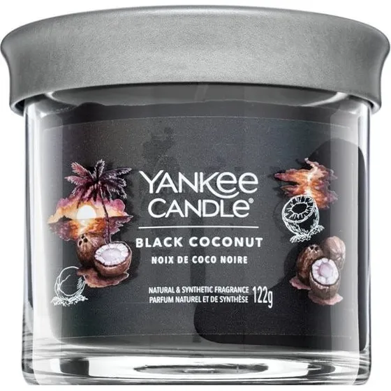 Yankee Candle Signature Black Coconut 122 g - Candela Profumata