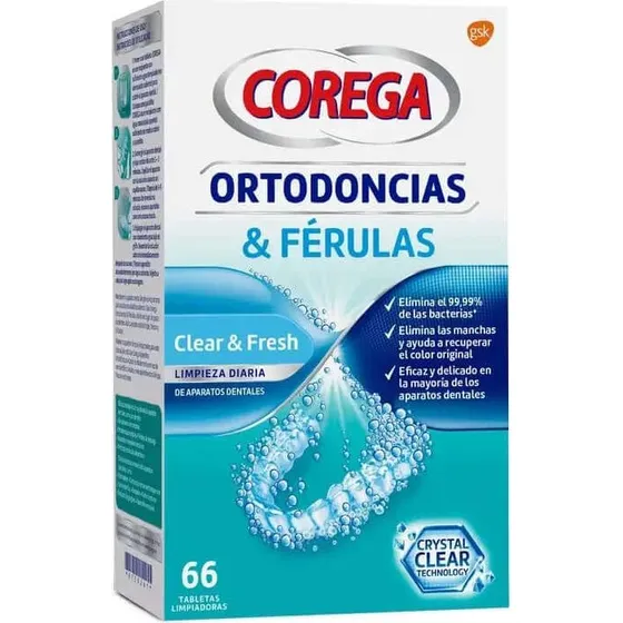 Corega Ortodonzia e Stecche 66 compresse