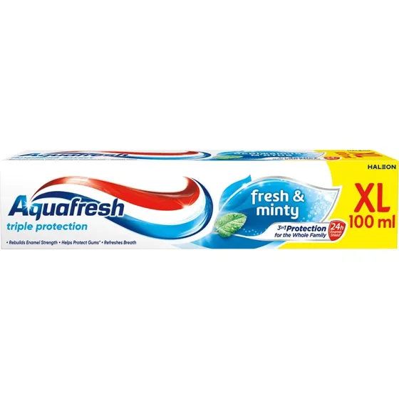 Aquafresh Dentifricio Triple Protection Fresh & Minty 100 ml