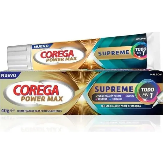Corega Crema Fissante Supreme per Protesi Dentarie 40g