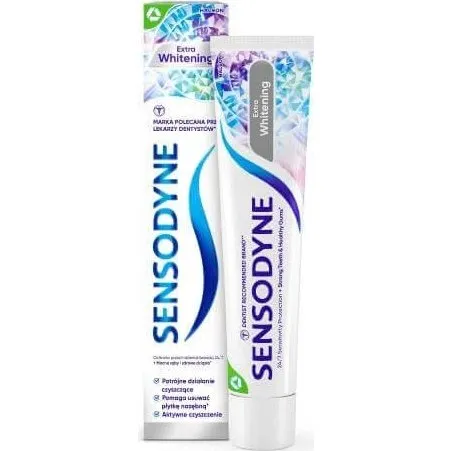 Sensodyne Dentifricio Extra Sbiancante con Fluoro 75 ml