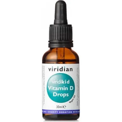 Viridian Viridikid Vitamina D3 400UI Gocce 30ml