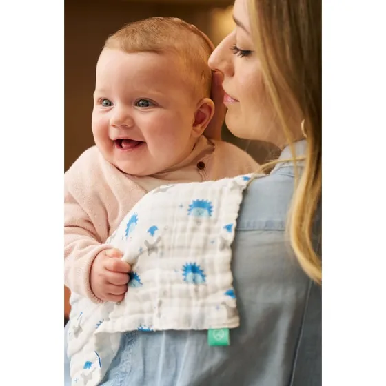 Mussole Koala Soft Touch 30x30 cm Blu