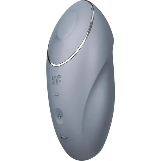Satisfyer Tap & Climax 1 Vibratore con Funzione Tapping Grigio