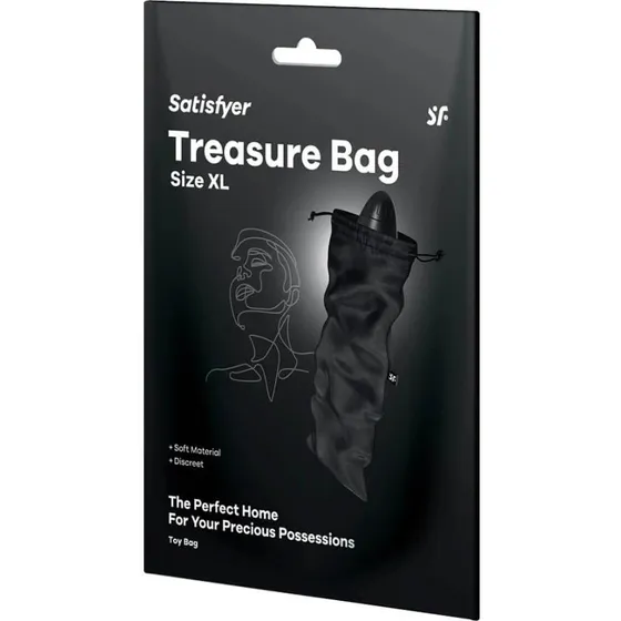 Satisfyer Treasure Bag XL Black - Custodia per accessori