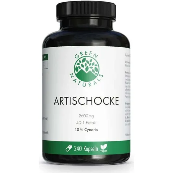 Verde Naturals Carciofo 2600 mg con 10% Cinarina - 240 Capsule