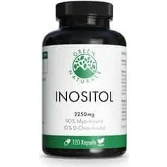 GREEN NATURALS® Myo-Inositolo 2025mg + D-Chiro 225mg 120 Capsule