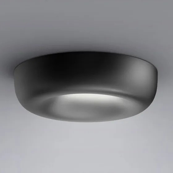 Serien Lighting Cavità Recessed L Nero