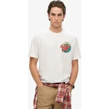 Superdry T-shirt Narrative Loose Bianca
