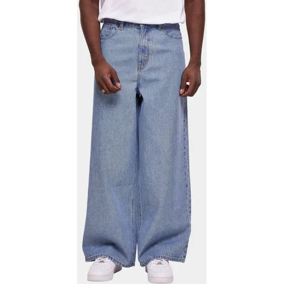 Jeans Urban Classics Oversize Blu in Cotone 100%