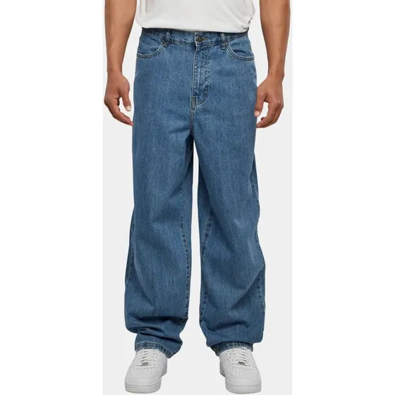 Jeans Urban Classics da uomo 90's con tasche zip, blu