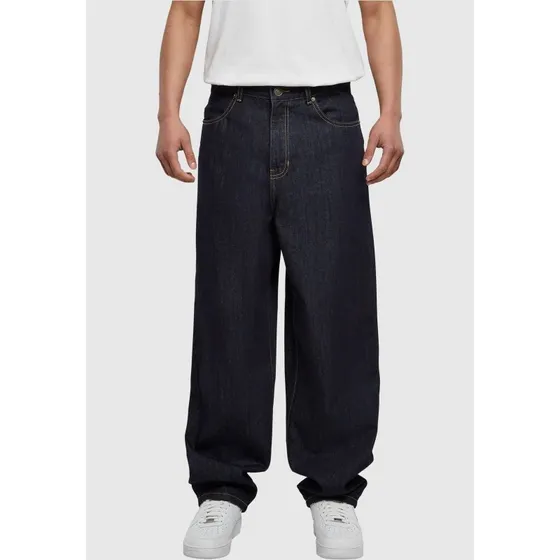 Jeans Urban Classics 90's Blu Navy in Cotone