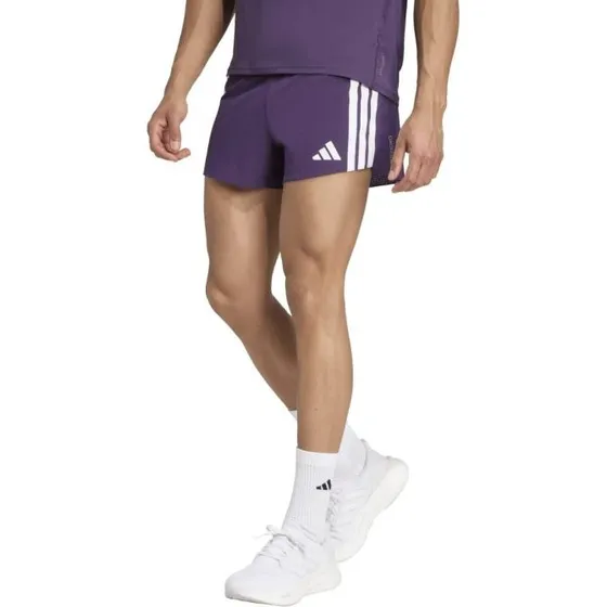 adidas Adizero Gel 7 Inch Shorts Viola Uomo XS