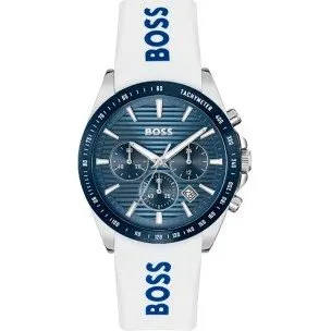 Hugo Boss Strike Orologio Uomo HB1514238 Acciaio Bianco
