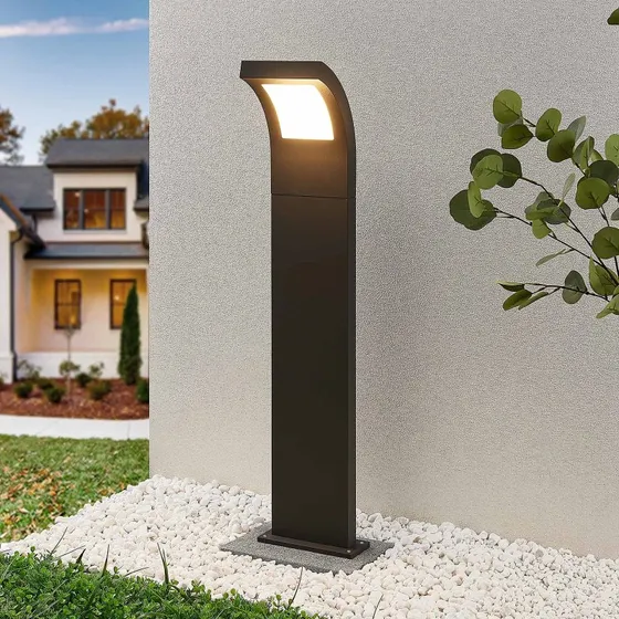 Lampada da Giardino Advik H100 Grafite - Alluminio IP65