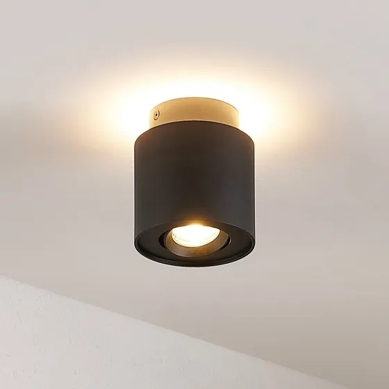 Plafoniera Walisa Nero/Chiaro - Arcchio - Moderna in Alluminio