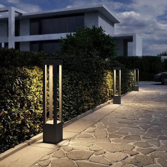 Lienna Lampada da Giardino H90 Grigio Scuro - Arcchio