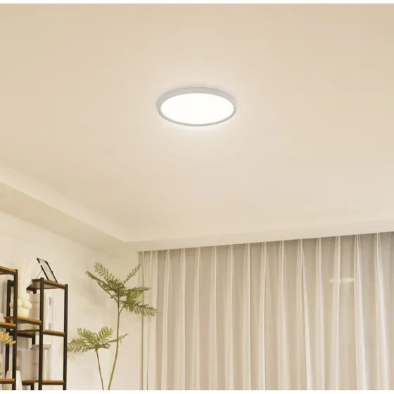 Plafoniera LED Lindby Pravin Diki Ø30 CCT Bianco