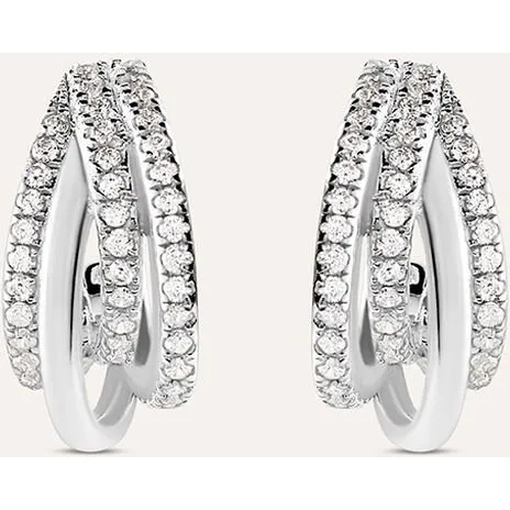 Stroili Orecchini A Cerchio 1662280 Argento 925