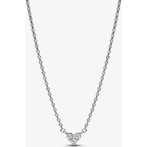 Pandora Collana Cuore con Tre Pietre 393014C01