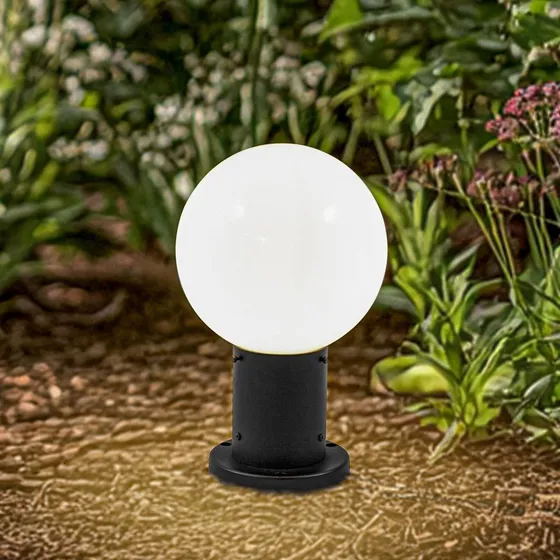 Lindby Lampioncino Dangan Nero/Bianco 32 cm