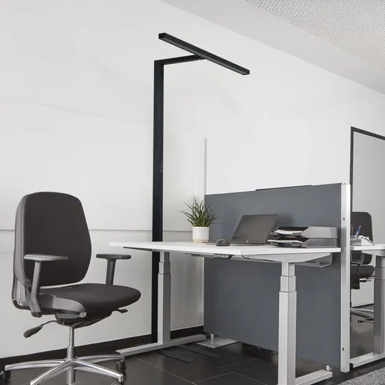 Arcchio Lampada da terra Jolinda T LED, Nero, 4000K