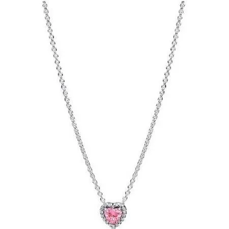 Pandora Cuore in Rilievo Rosa 40543