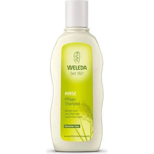Weleda Shampoo al Miglio Nutriente per Capelli Normali, 190 ml