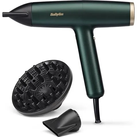 BABYLISS D6555DE Asciugacapelli 1700W Verde Bottiglia