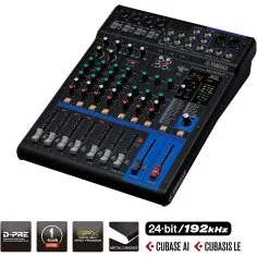 Yamaha MG10XUF Mixer 10 Canali USB con Phantom