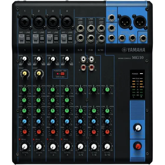 Yamaha MG10 Mixer Passivo 10 Canali