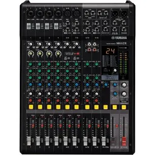 Yamaha MG12XUK Mixer 12 Canali USB con Phantom