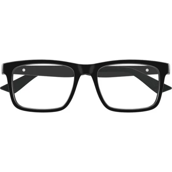 Montblanc MB0434O Occhiali da Vista Uomo Neri Rettangolari
