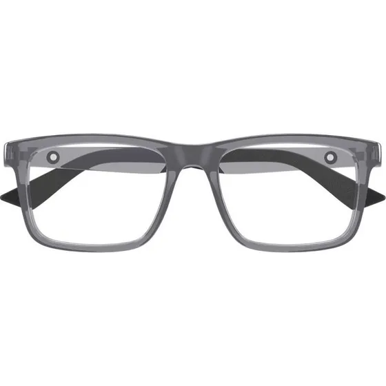 Montblanc MB0434O Occhiali da Vista Uomo Rettangolari Grigio