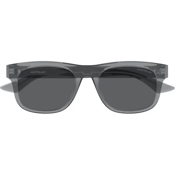 Montblanc MB0421S Occhiali da Sole Uomo Squadrati Grigri 53mm