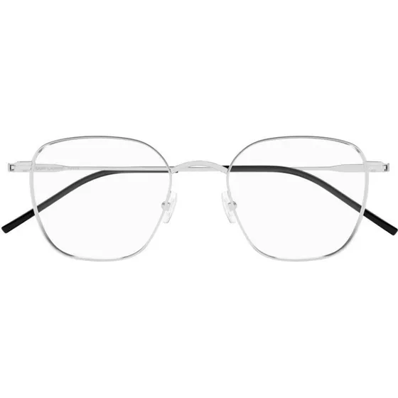 Saint Laurent SL 852 Occhiali da Vista Unisex Argento Geometrici