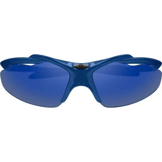 Balenciaga BB0464S Occhiali da Sole Unisex Blu Sport