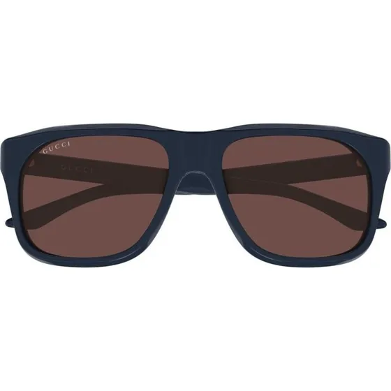 Gucci GG2077S Occhiali da Sole Uomo Blu Squadrati 55mm