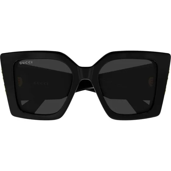 Gucci GG2039S Occhiali da Sole Farfalla Nero e Grigio 51mm