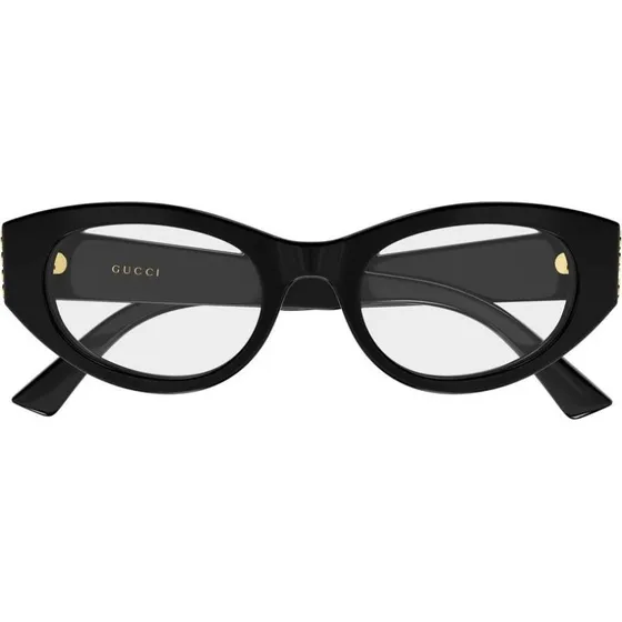 Gucci GG2041O Occhiali da Vista Donna Rotondi Neri